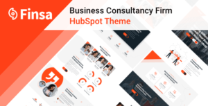 Finsa – Business & Consultancy Firm HubSpot Theme