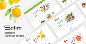 Safira – Food & Organic WooCommerce WordPress Theme