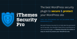 iThemes Security Pro – The Best WordPress Security Plugin