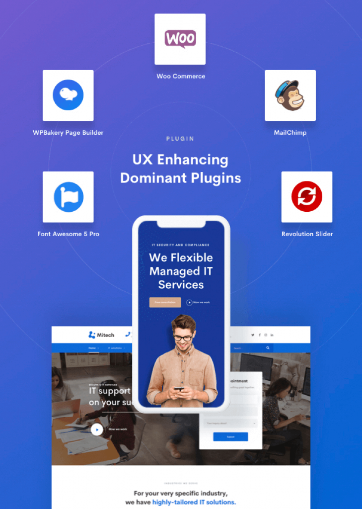 Mitech – Technology IT Solutions & Services WordPress Theme ...