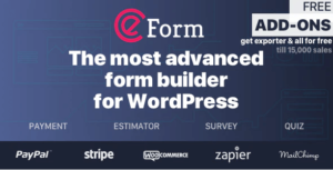 eForm - WordPress Form Builder
