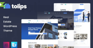 Tolips - Real Estate WordPress Theme