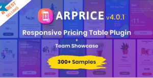 ARPrice - WordPress Pricing Table Plugin