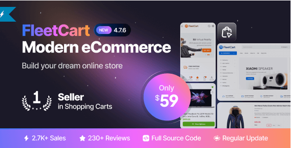 FleetCart - Laravel Ecommerce System