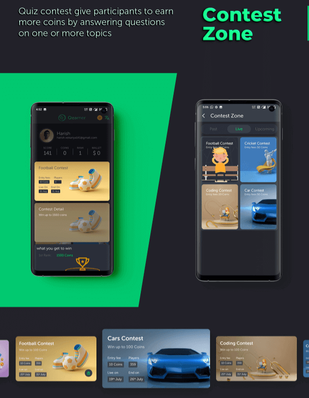 Qearner – Quiz App | Android Quiz game with Earning System + Admin ...