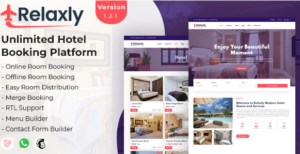 Relaxly - Unlimited Hotel Booking Platform