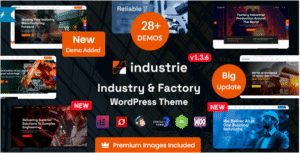 Industrie - Factory & Industry WordPress Theme