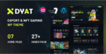 DYAT - eSports and Gaming NFT WordPress Theme Multipurpose