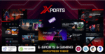 Xports - eSports and Gaming WordPress Theme